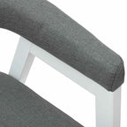 Sillas de comedor 2 pcs 54 x 57 x 73 cm Madera de Caucho Sólido
