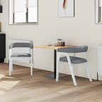 Sillas de comedor 2 pcs 54 x 57 x 73 cm Madera de Caucho Sólido