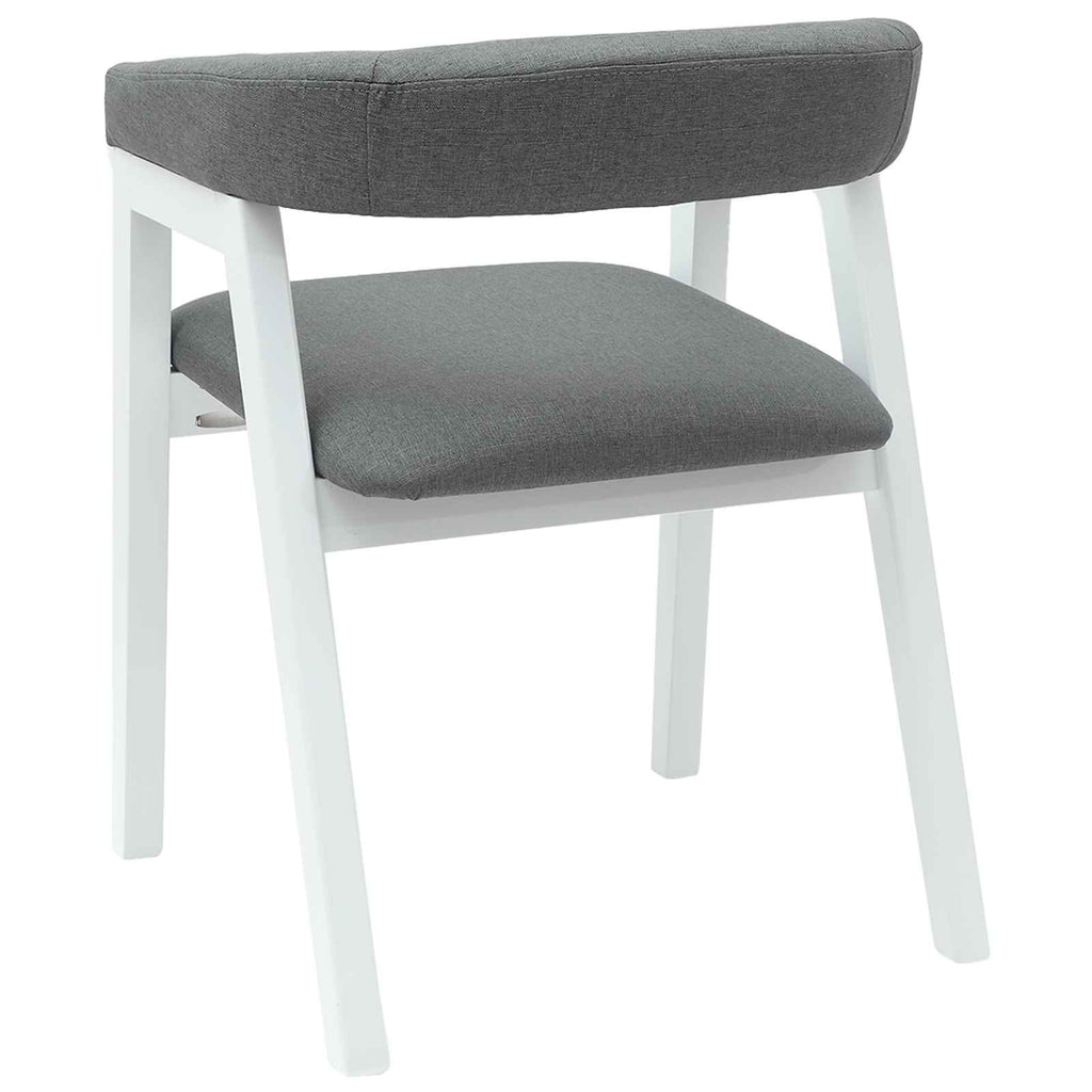 Sillas de comedor 2 pcs 54 x 57 x 73 cm Madera de Caucho Sólido
