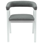 Sillas de comedor 2 pcs 54 x 57 x 73 cm Madera de Caucho Sólido
