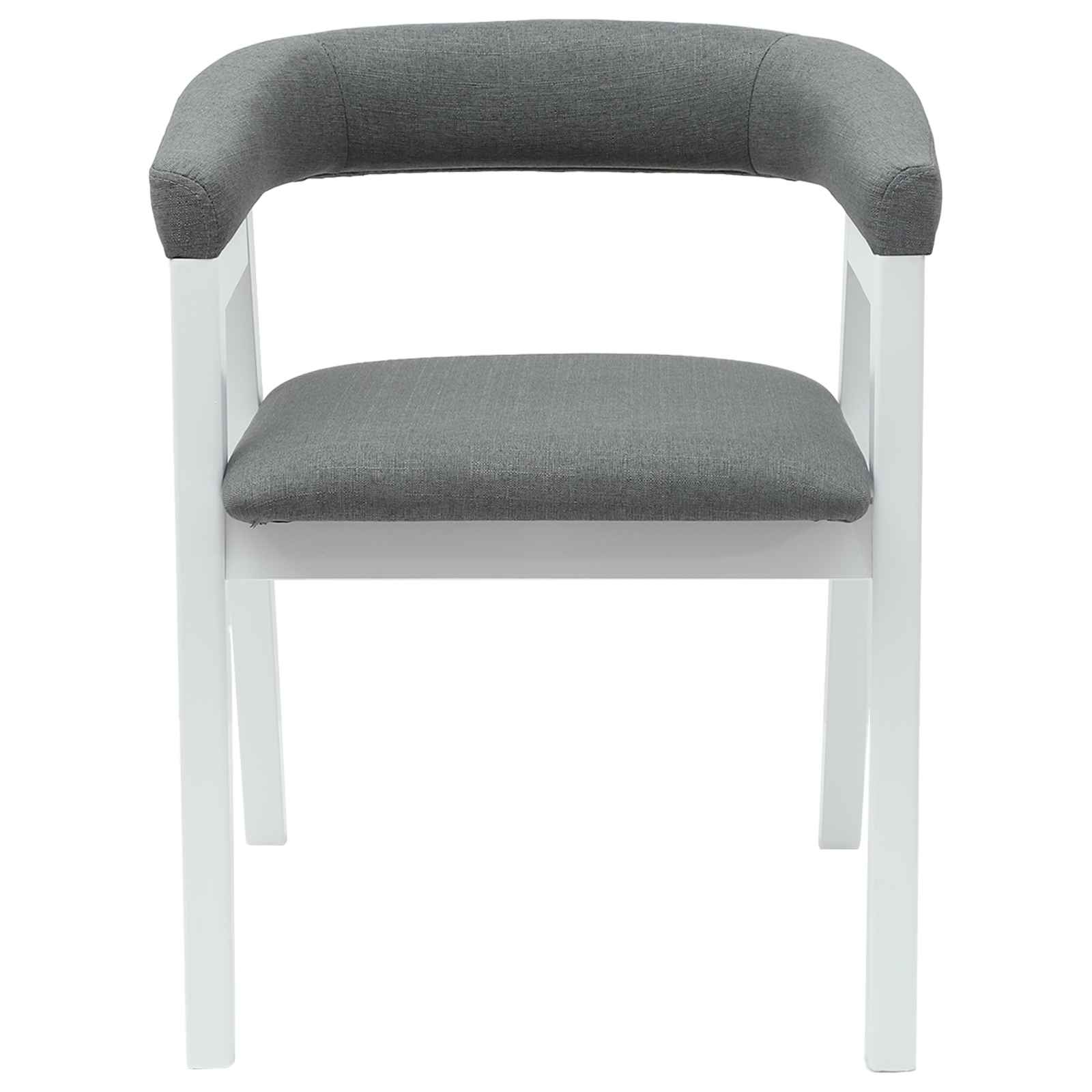 Sillas de comedor 2 pcs 54 x 57 x 73 cm Madera de Caucho Sólido