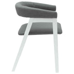 Sillas de comedor 2 pcs 54 x 57 x 73 cm Madera de Caucho Sólido