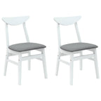 Sillas de comedor 2 pcs 42 x 47.5 x 81 cm