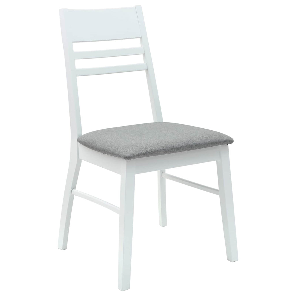 Sillas de comedor 2 pcs 43 x 54 x 89 cm Madera de Caucho Sólido