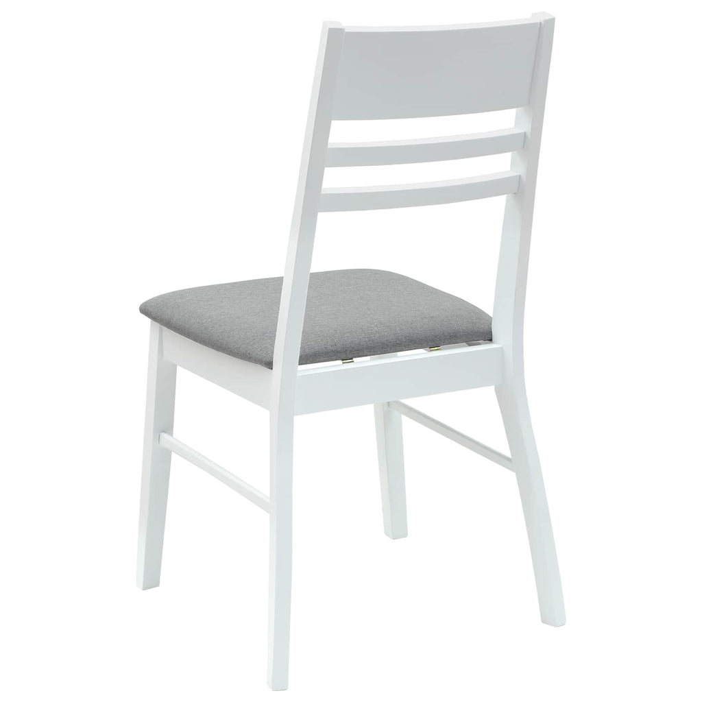 Sillas de comedor 2 pcs 43 x 54 x 89 cm Madera de Caucho Sólido