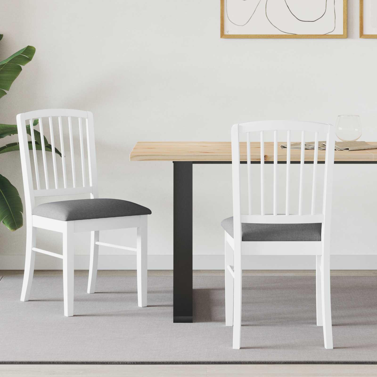 Sillas de comedor 2 pcs 50 x 52,5 x 91 cm