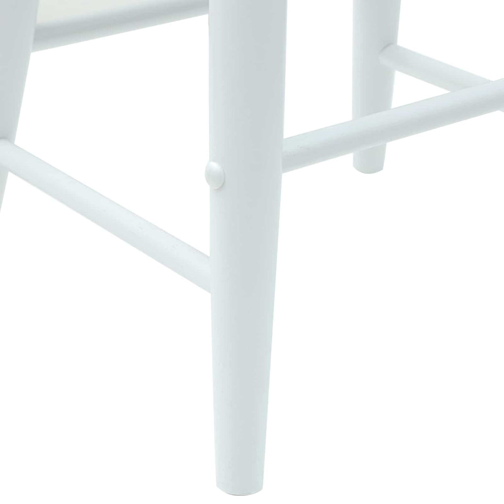 Sillas de comedor 2 pcs 46 x 37 x 63 cm Madera de Caucho Sólido