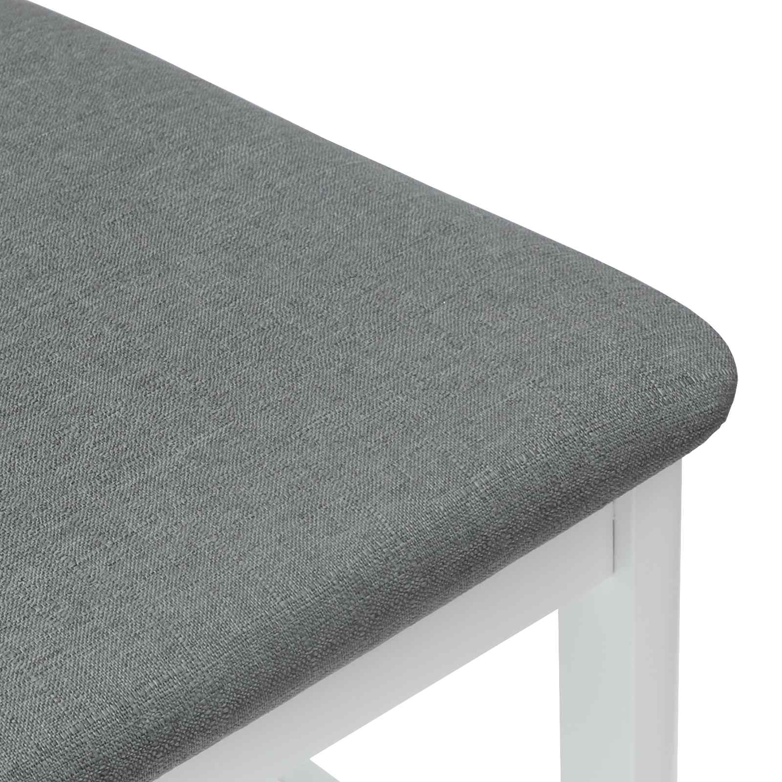 Sillas de comedor 2 pcs 48 x 49 x 95 cm Madera de Caucho Sólido