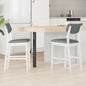 Dining Chairs 2 pcs 48 x 49 x 95 cm Solid Rubberwood