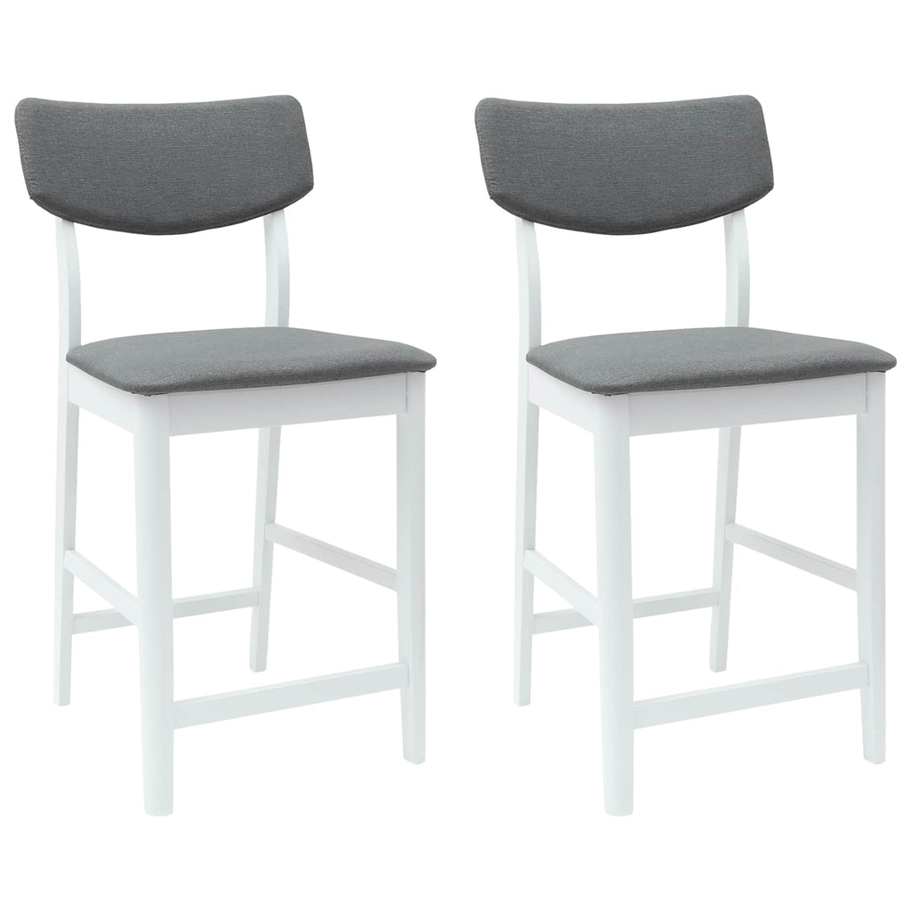 Sillas de comedor 2 pcs 48 x 49 x 95 cm Madera de Caucho Sólido