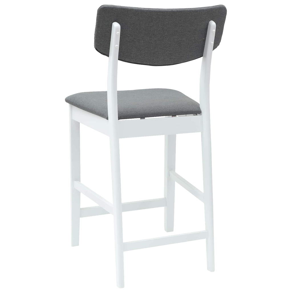 Sillas de comedor 2 pcs 48 x 49 x 95 cm Madera de Caucho Sólido