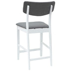 Sillas de comedor 2 pcs 48 x 49 x 95 cm Madera de Caucho Sólido
