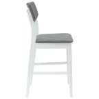 Sillas de comedor 2 pcs 48 x 49 x 95 cm Madera de Caucho Sólido