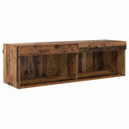 Unidades de TV de Pared con LED con LED 5 pcs Madera vieja