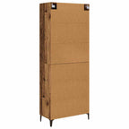 Aparador alto Madera envejecida 69,5 x 34 x 180 cm