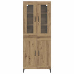 Aparador alto Roble artesanal 69,5 x 34 x 180 cm