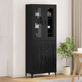 Aparador alto Roble Negro 69,5 x 34 x 180 cm