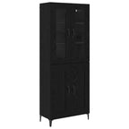 Aparador alto Roble Negro 69,5 x 34 x 180 cm