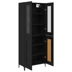 Aparador alto Roble Negro 69,5 x 34 x 180 cm