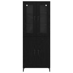 Aparador alto Roble Negro 69,5 x 34 x 180 cm