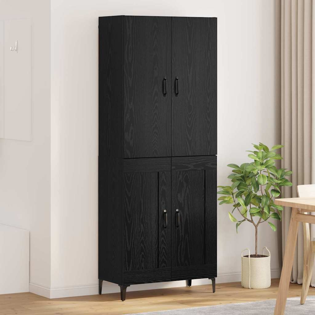 Old Wooden Pantry 69.5 x 34 x 180 cm Plywood