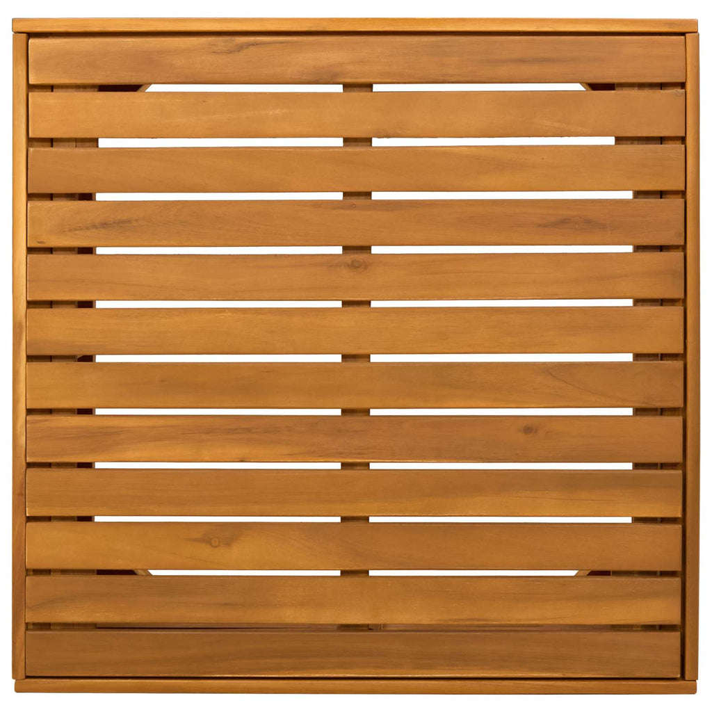 2 Pieza Conjunto de Sofás de Jardín Madera de Acacia Sólida