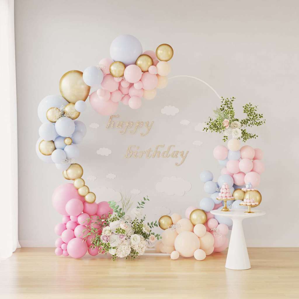Arco de Boda 195 x 35 x 211 cm Acero