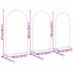 Arco de Boda 3 pcs Acero