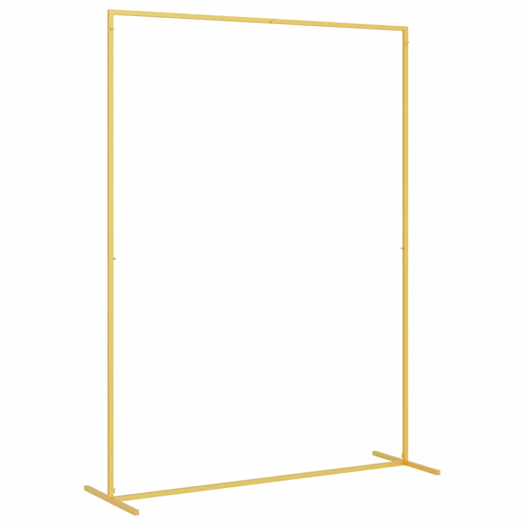 Arco de Boda Dorado 150 x 49,5 x 200 cm Acero