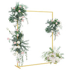 Arco de Boda Dorado 150 x 49,5 x 200 cm Acero