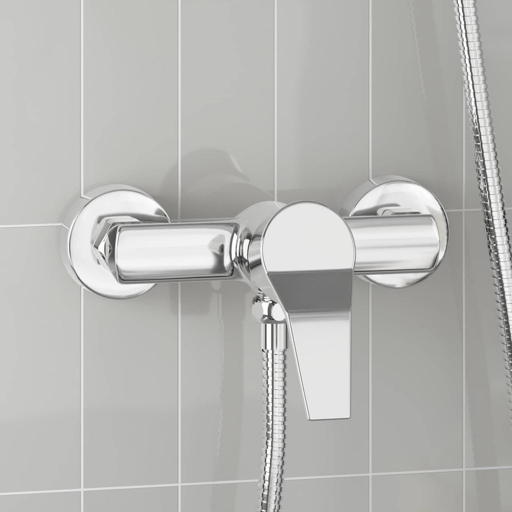 Grifo Mezclador de Ducha Cromado G 1 / 2 pulgadas Latón