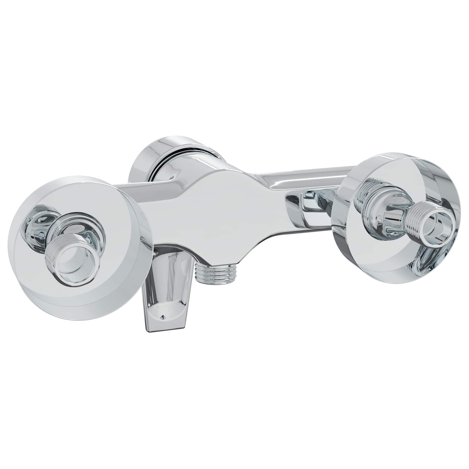 Grifo Mezclador de Ducha Cromado G 1 / 2 pulgadas Latón