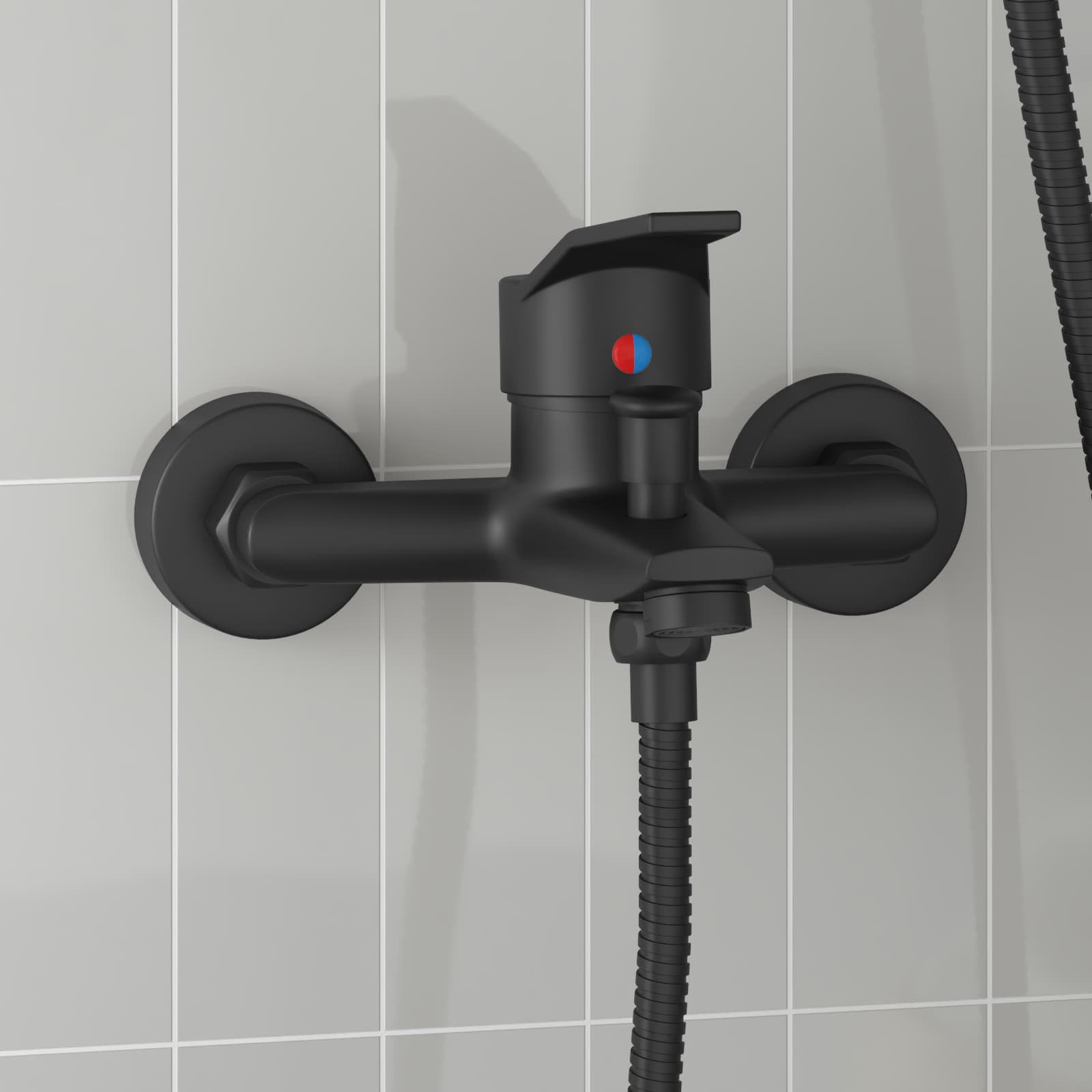 Grifo Mezclador de Ducha Cromado G 1 / 2 pulgadas