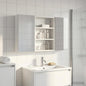 Juego de Muebles de Baño con estante 3 pcs 100 x 10,5 x 50 cm