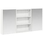 Juego de Muebles de Baño con estante 3 pcs 100 x 10,5 x 50 cm