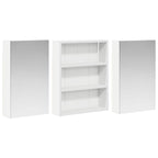 Juego de Muebles de Baño con estante 3 pcs 100 x 10,5 x 50 cm