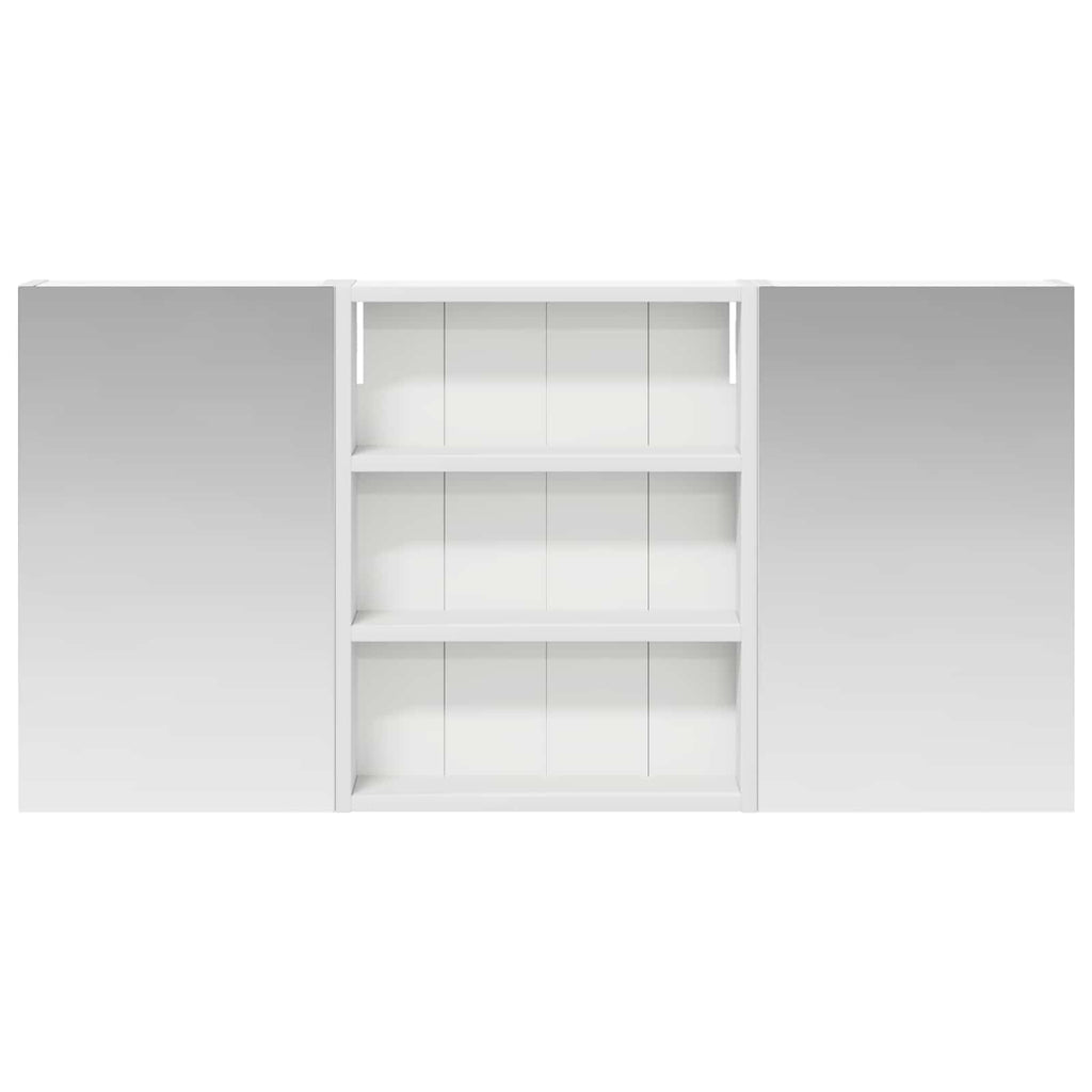 Juego de Muebles de Baño con estante 3 pcs 100 x 10,5 x 50 cm