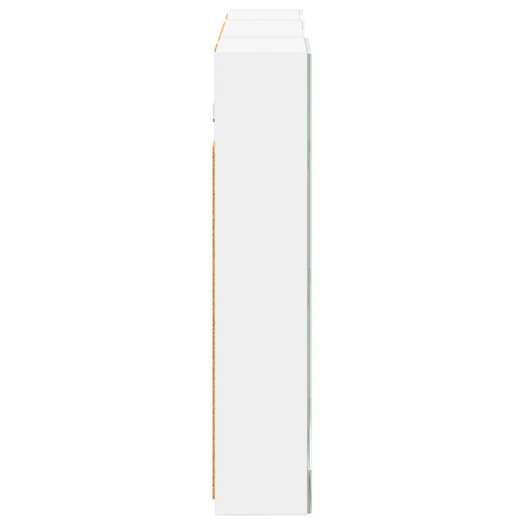 Juego de Muebles de Baño con estante 3 pcs 100 x 10,5 x 50 cm