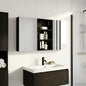 Juego de Muebles de Baño con estante 3 pcs 100 x 10,5 x 50 cm