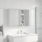 Juego de Muebles de Baño con estante 3 pcs 100 x 10,5 x 50 cm