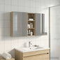 Juego de Muebles de Baño con estante 3 pcs 100 x 10,5 x 50 cm
