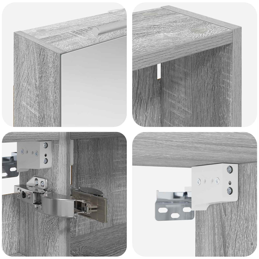Juego de Muebles de Baño 3 pcs 140 x 14,5 x 70 cm