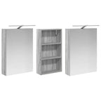 Juego de Muebles de Baño 3 pcs 140 x 14,5 x 70 cm