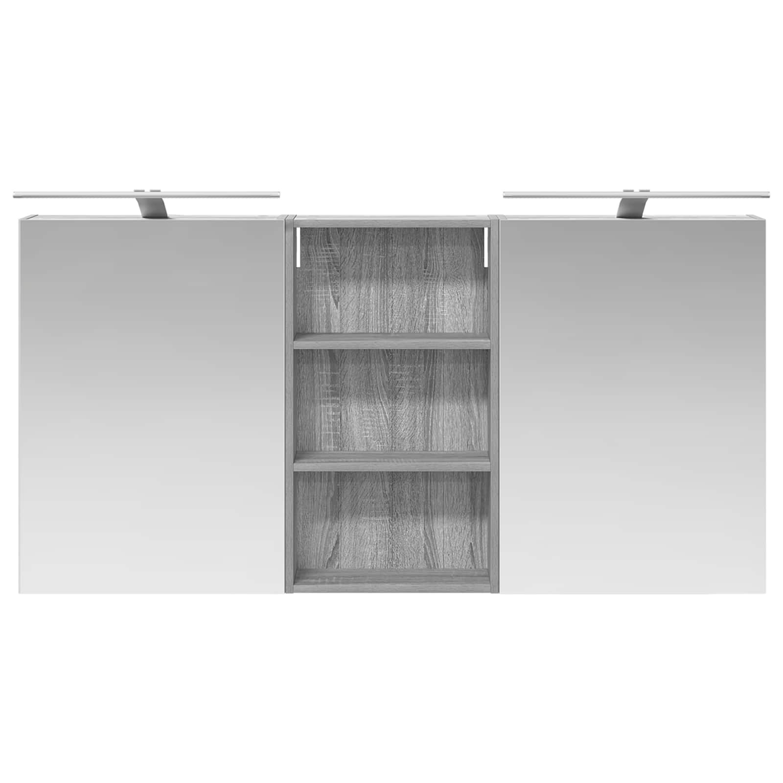 Juego de Muebles de Baño 3 pcs 140 x 14,5 x 70 cm