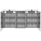 Juego de Muebles de Baño 3 pcs 140 x 14,5 x 70 cm