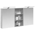 Juego de Muebles de Baño 3 pcs 140 x 14,5 x 70 cm