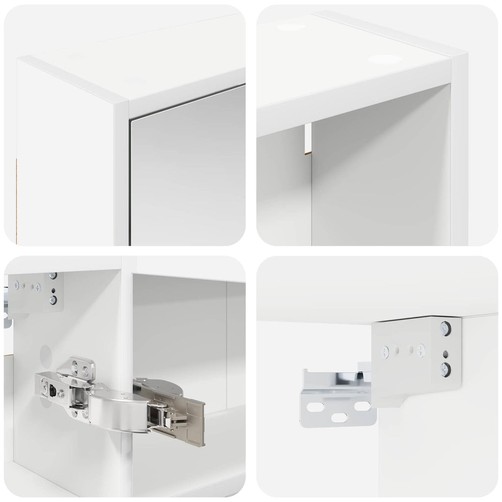 Juego de Muebles de Baño 3 pcs 106 x 16 x 62,5 cm