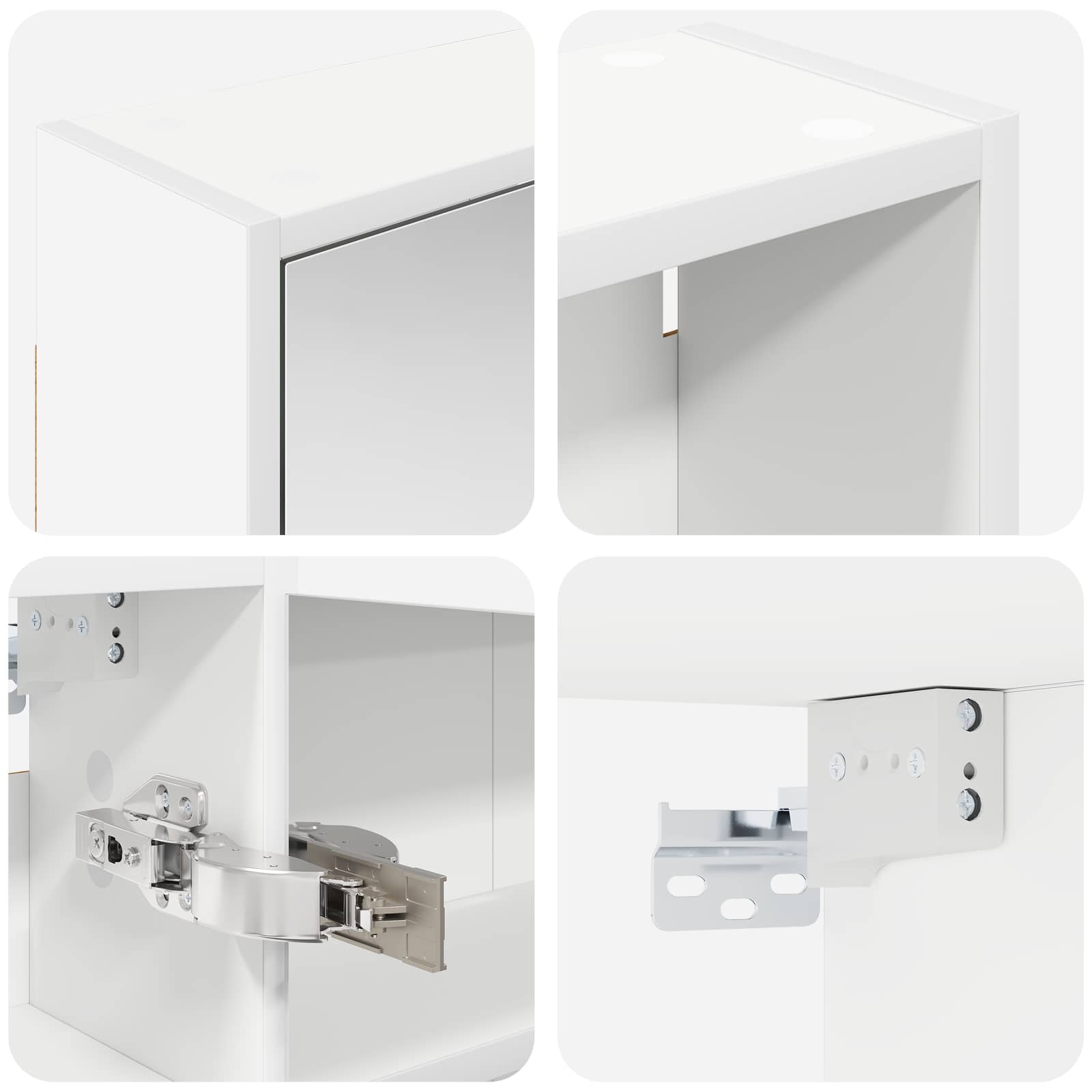 Juego de Muebles de Baño 3 pcs 106 x 16 x 62,5 cm