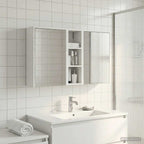 Juego de Muebles de Baño 3 pcs 106 x 16 x 62,5 cm