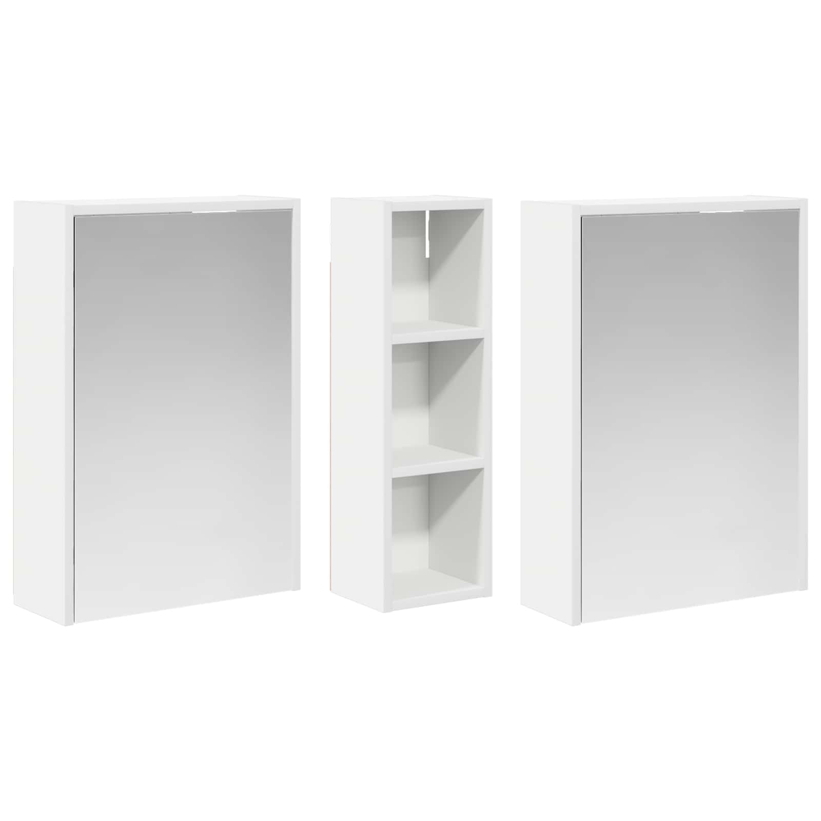Juego de Muebles de Baño 3 pcs 106 x 16 x 62,5 cm